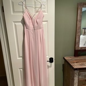 Light Never Worn Pink Gown